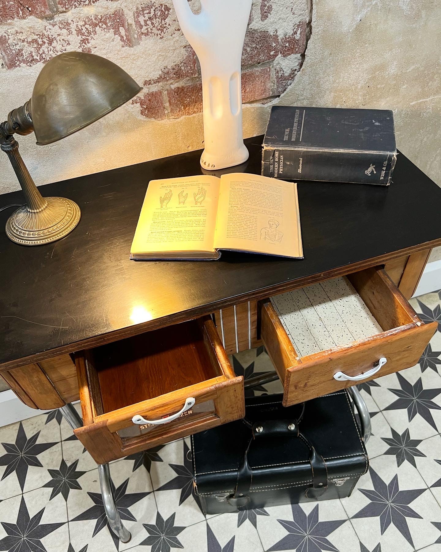 LOCAL PICKUP ONLY: Vintage Medical/Barber Table