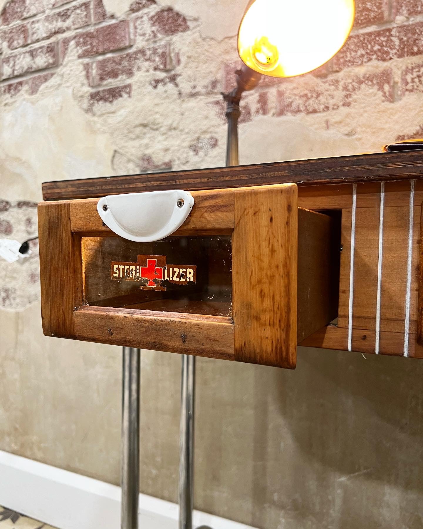 LOCAL PICKUP ONLY: Vintage Medical/Barber Table