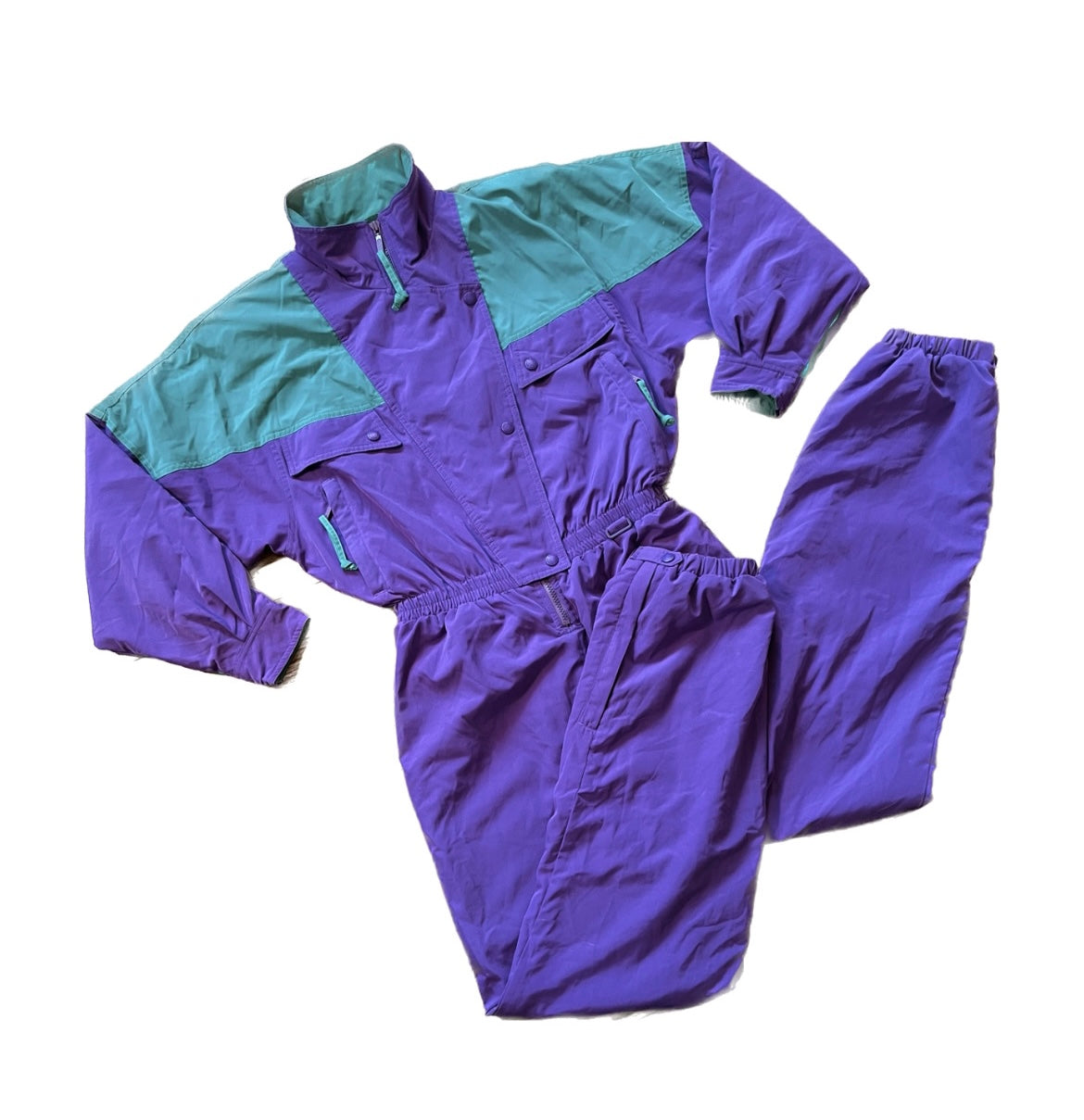 Vintage 1980s/90s Eddie Bauer Snowsuit with 3M Thinsulate Thermal Insulation