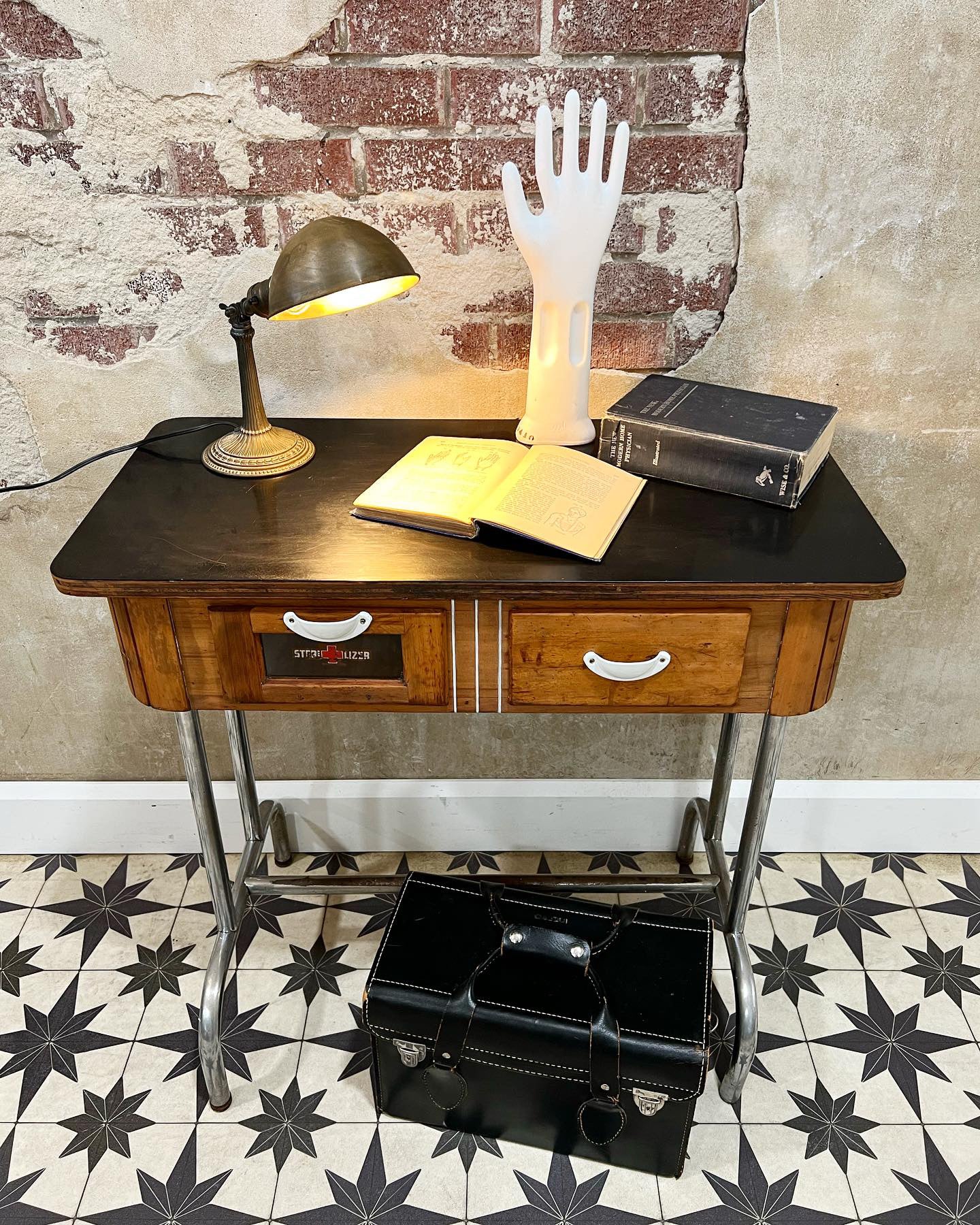 LOCAL PICKUP ONLY: Vintage Medical/Barber Table