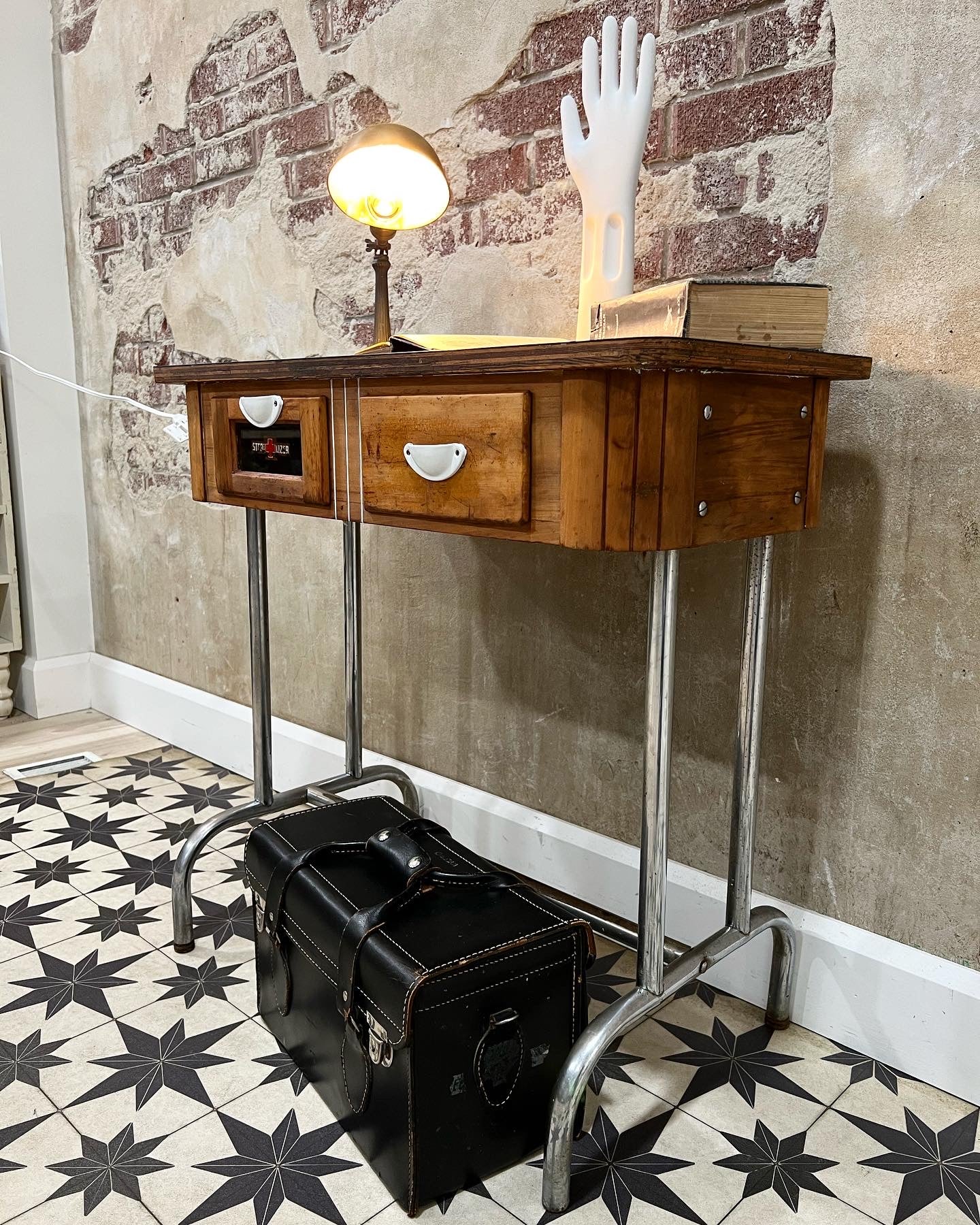 LOCAL PICKUP ONLY: Vintage Medical/Barber Table