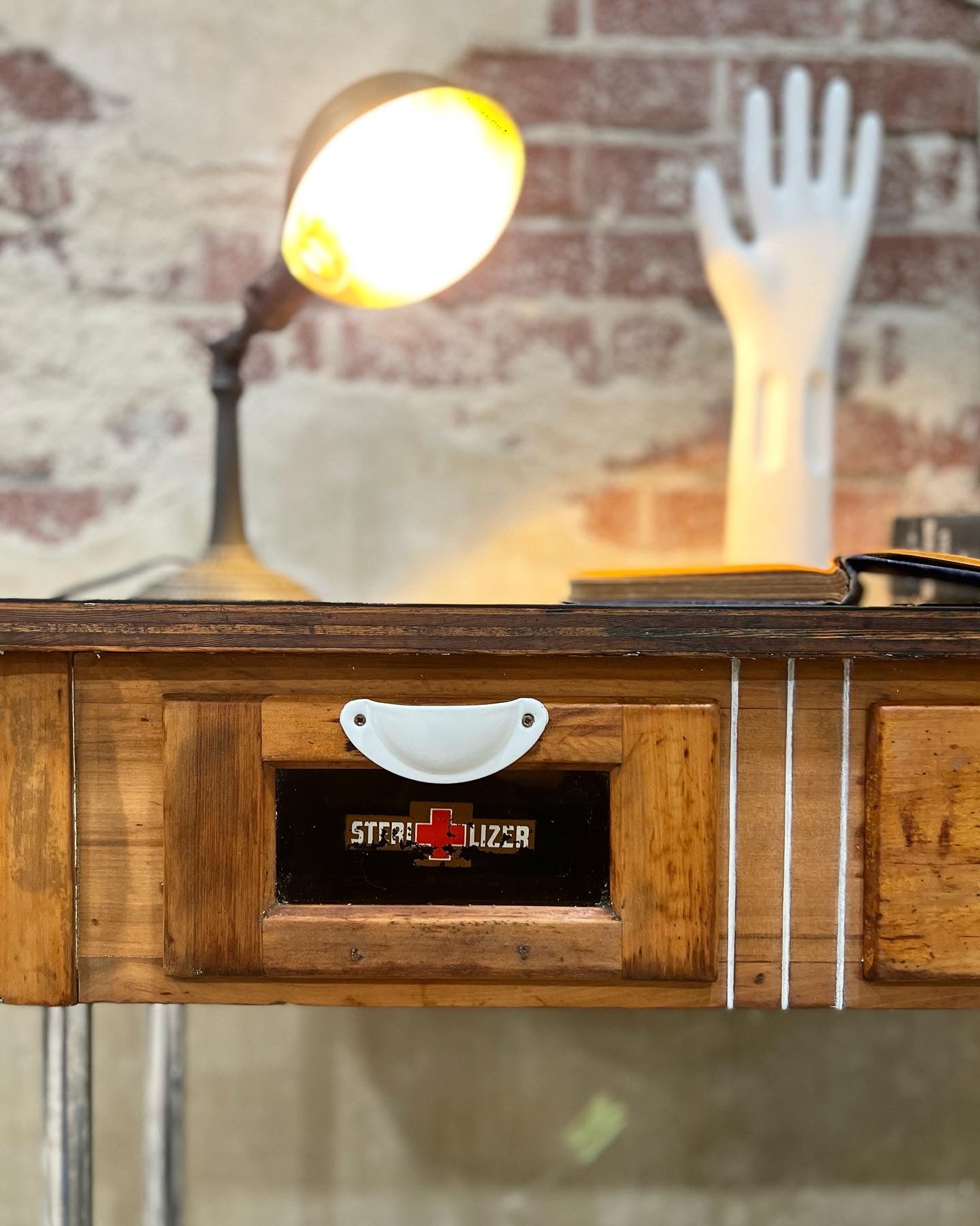 LOCAL PICKUP ONLY: Vintage Medical/Barber Table