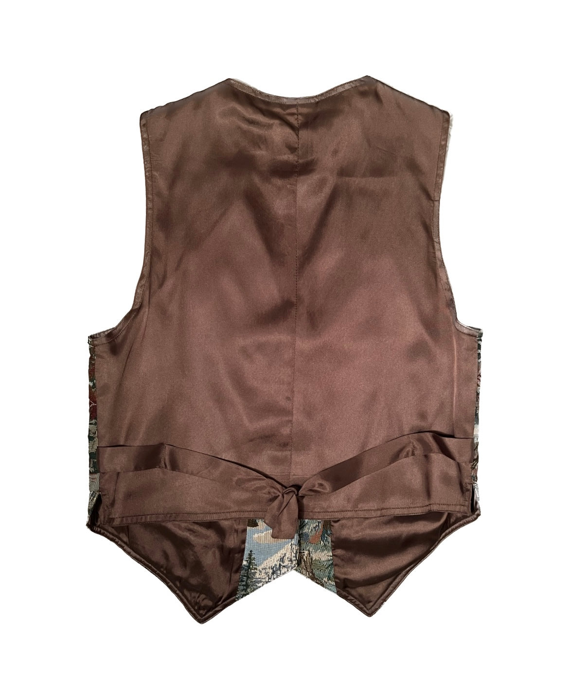 Vintage Lizsport Petite Wilderness Tapestry Vest