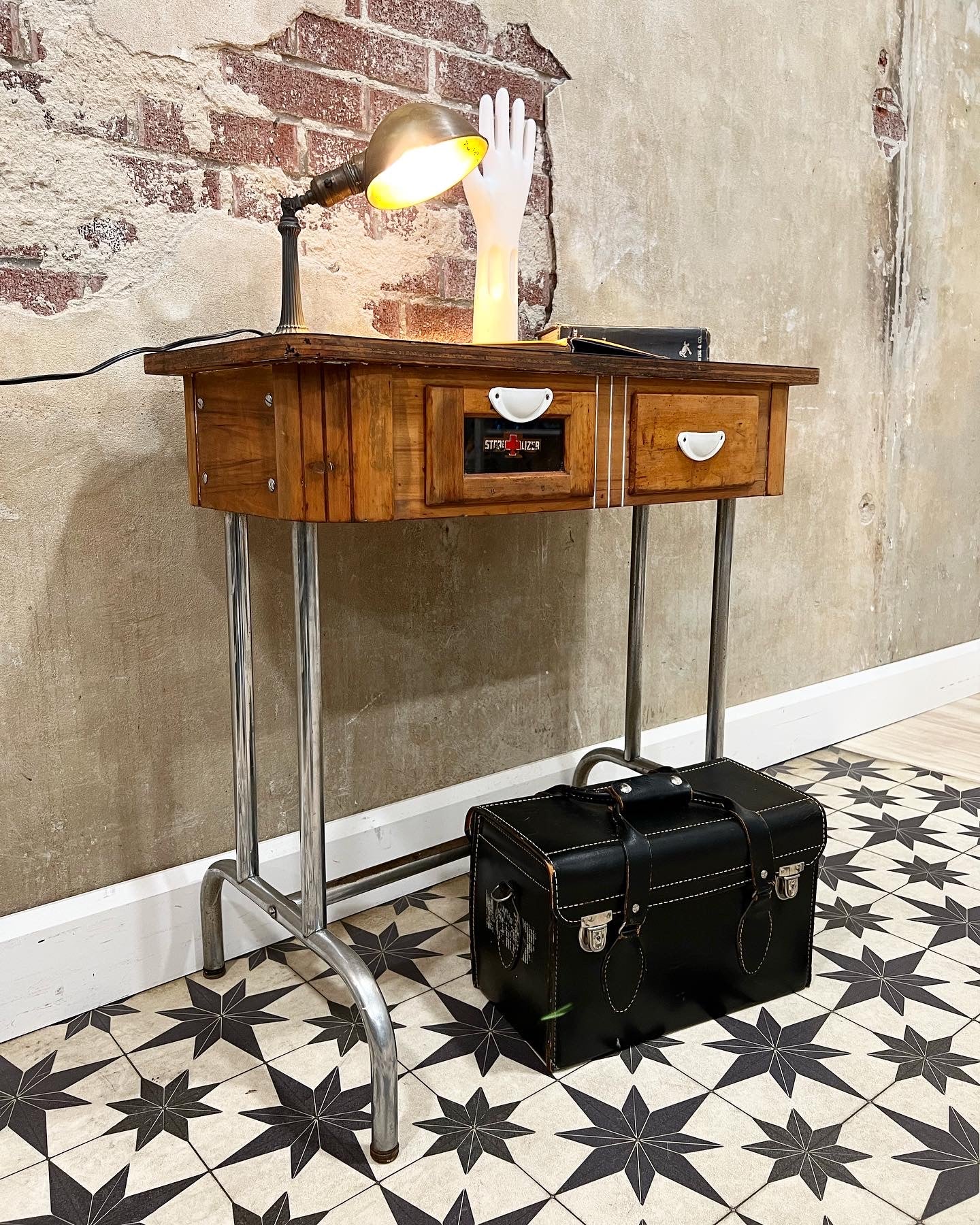 LOCAL PICKUP ONLY: Vintage Medical/Barber Table