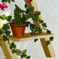 Vintage Crewel: Ladder Plant Stand