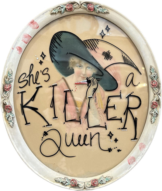 "Killer Queen" Flipped Vintage Print