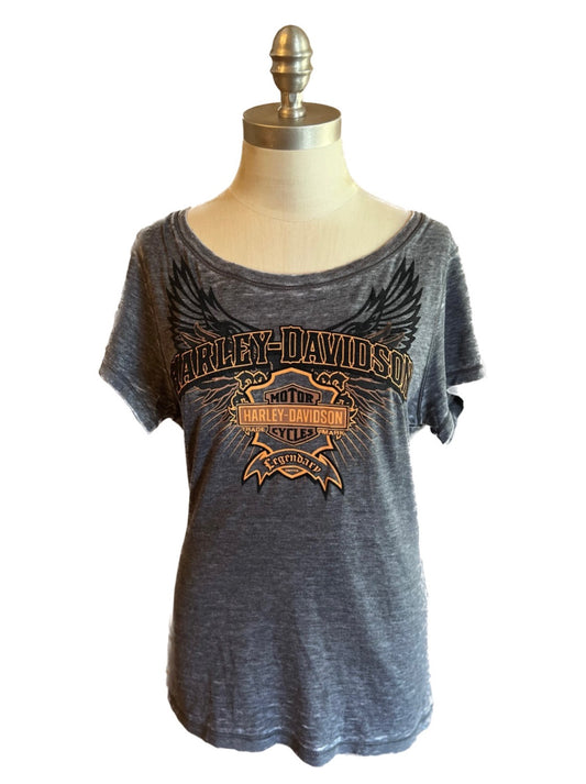 2014 Rapid City, South Dakota, Harley-Davidson Scoop Neck T-shirt