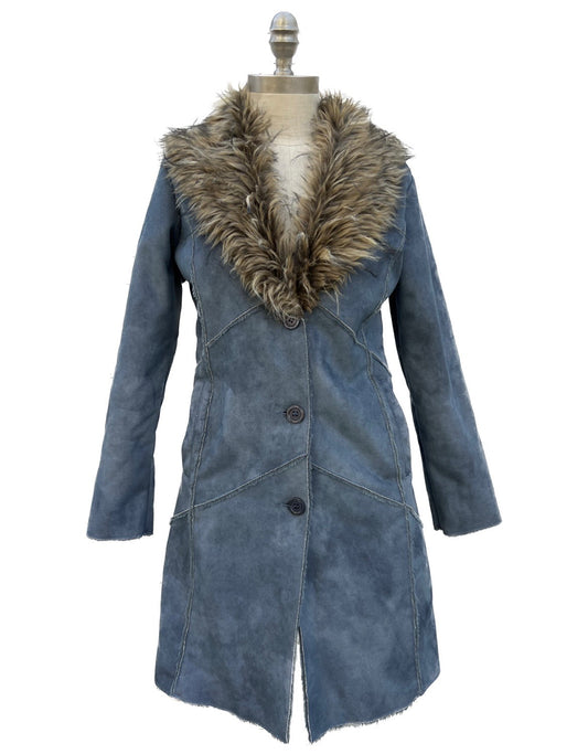 Vintage-inspired Faux Fur Penny Lane Coat