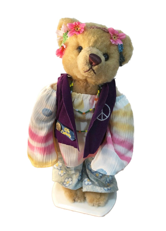 Vintage “Hippie” Teddy Bear