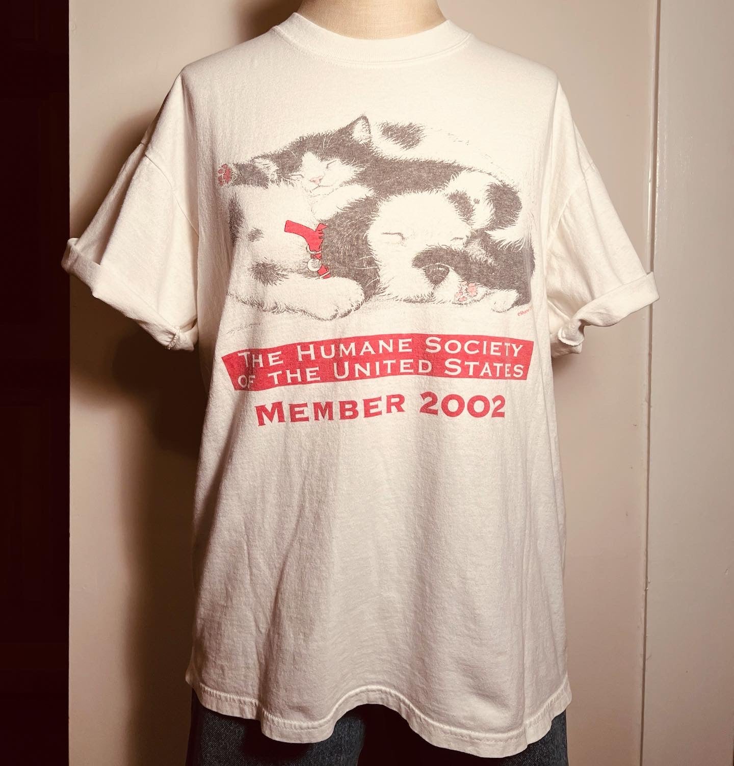 Vintage The Humane Society of the United States T-Shirt